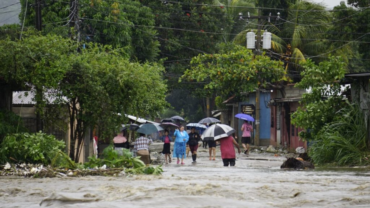 Imagen de inundaciones en Santa Bárbara