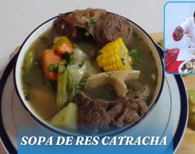 La sopa de res es uno de los principales platillos de la gastronomia hondureña.