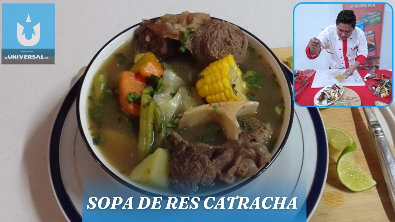 La sopa de res es uno de los principales platillos de la gastronomia hondureña.